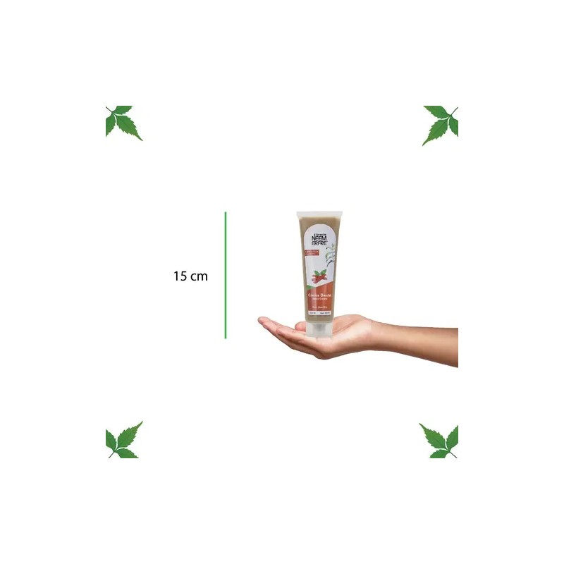 Crema Dental Natural Sabor Canela Libre De Fluor Pack De