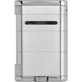 XIKAR Allume Triple Jet Tabletop Lighter, Silver