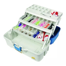 Plano Kit Caja De Pesca 180 Pzas Incluidas Estuche De 3 Bandejas Marca Plano Accesorios Gusanos Ganchos Anzuelos Flotadores