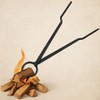 FEBTECH Log Grabber for Fire Pit - 30" Inch Steel
