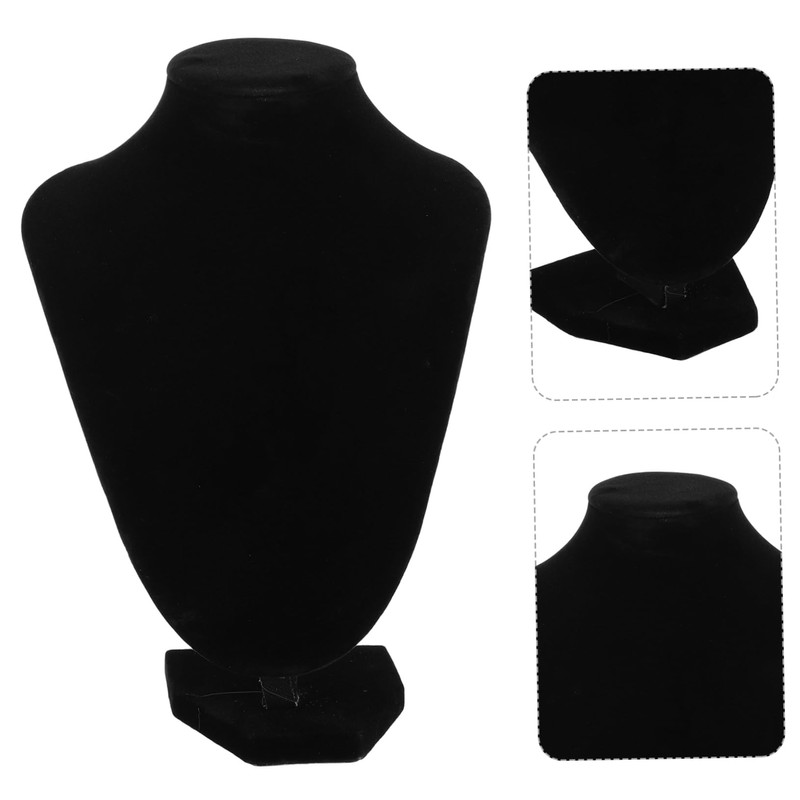 Operitacx Necklace Holder Stand Necklace Stand Adjustable Neck for Jewellery