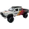 Maisto MS32546TRD 1/27 Toyota Tacoma TRD Pro White/Red/Black Finished Product