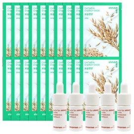 (20 sheets)Innisfree Energy Mask Oatmeal+ / (20매)이니스프리 에너지 마스크 오트밀+