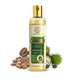 Generic Kha.adii Natural's Cold Pressed Castor Oil | Castor Oil for Healthy Hair | Cold Pressed Oil for Skin & Hair | Oil for Healthy Hair | Mineral Oil & Silicone-Free | Suitable for All Skin & Hair Types