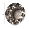 2Pack Rear Alcoa Alloy Wheel Center Caps Hupcaps Replacement for