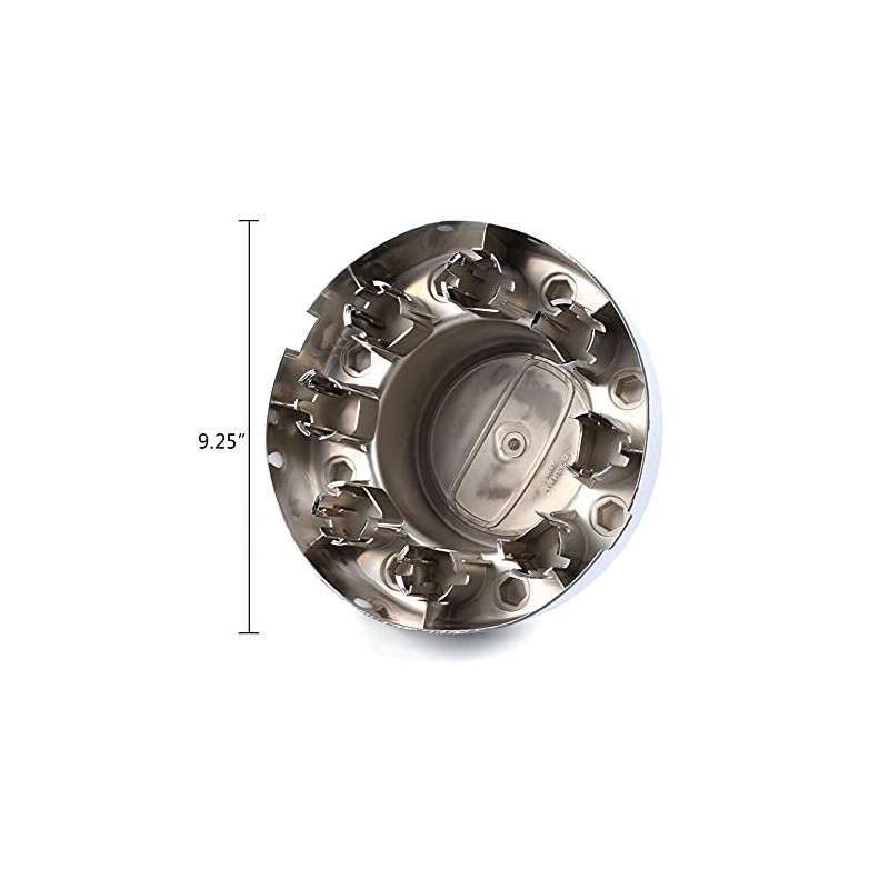 2Pack Rear Alcoa Alloy Wheel Center Caps Hupcaps Replacement for