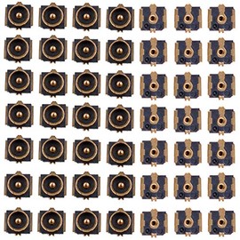 Oiyagai 50Pcs IPEX 4 U.FL SMD SMT Solder for PCB Mount Socket Jack Female RF Coaxial Connector