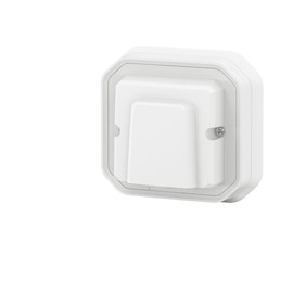 LEGRAND, Plexo 069888L Wet Room Cable Outlet with Strain Relief, Cable Diameter 5-13 mm, 16 A, IP55 - IK07 Dust and Dirt Resistant, 250 V, Colour: White