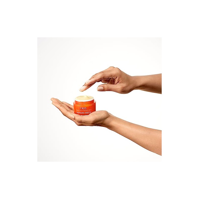 Sunday Riley C.E.O. Crema hidratante facial rica en vitamina C