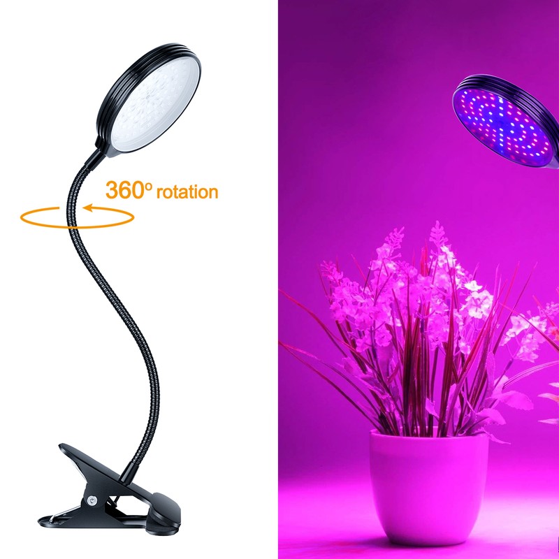 USB Remote Control Timing Plant Light Waterproof Full Spectrum Succulent