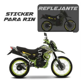 Kit De Stickers Reflejantes Rin Dm200 Más Regalo