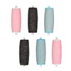6 Pcs Extra Coarse Pedicure Rollers Replacement Rollers Heads Diamond