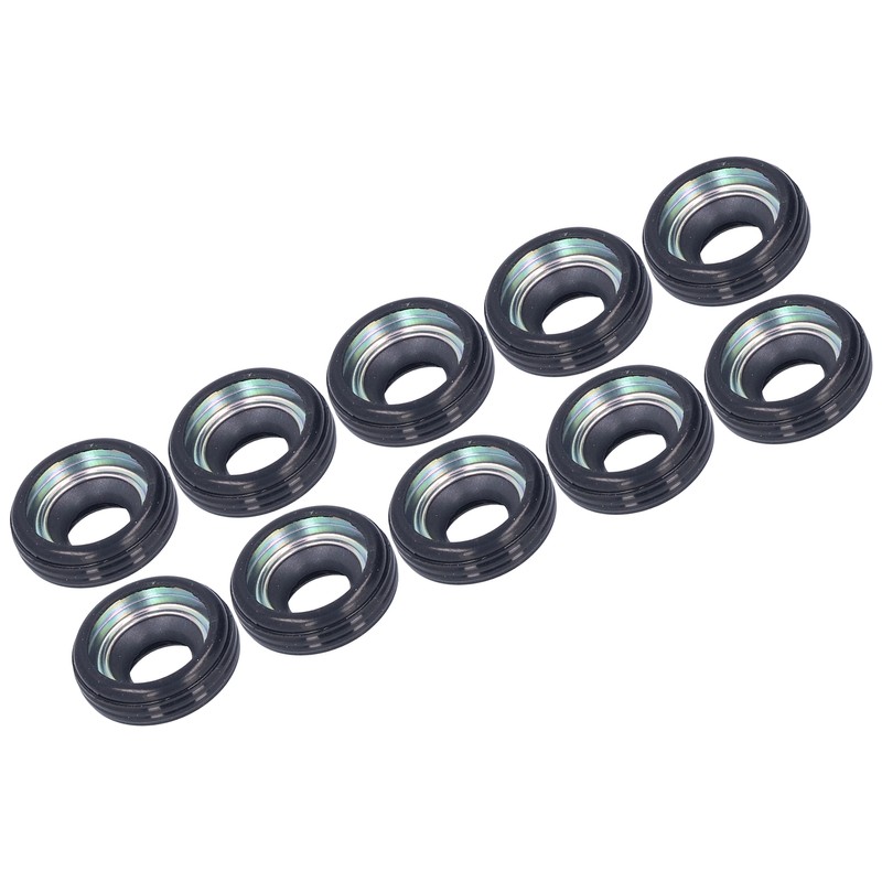 10 Pcs Automotive Air Conditioning Compressor Shaft Seal Kit Corrosion