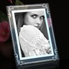 HappyHome Photo Frame A5 Glass Metal Frame Interior Picture Frame