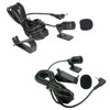 YESprime 3.5mm Car Navigation Microphone for Car, Triangular Clip Speaker,