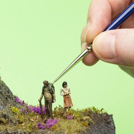 Modelcraft Ultra-Fine Detail Brush, Blue, 50/0