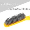Chanharm Stainless Steel Wire Brush 2 Pcs, 79 Bundles of