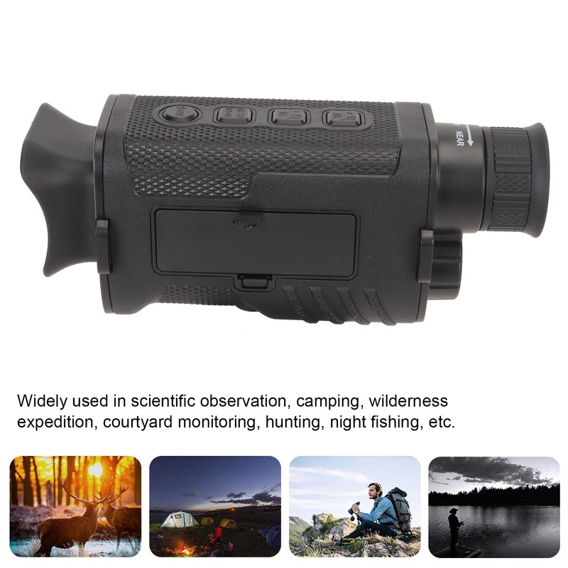 Night Vision Monocular 8X Digital Infrared Telescope 4K 1080P 2200mAh