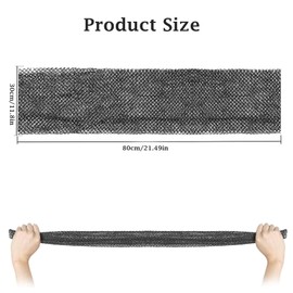 KISUOMAOYI African Exfoliating Bath Net Sponge – Long-Lasting Nylon Back Scrubber, Cuttable Bath Towel for Effective Body Cleaning and Spa Massage– Stretches Up to 66 Inches (Pink)