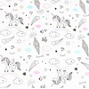 J-pinno Unicorn Rainbow Ice-Cream Cone Twin Sheet Set for Kids