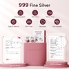 Momcozy 999 Silver Nursing Cups, Hole-Free Design, 999 Silver Nipple
