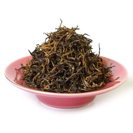 GOARTEA Black Tea Bags 100g / 3.5oz Premium Grade Fujian Jinjunmei Eyebrow Chinese Black Tea Loose Leaf - Golden Buds