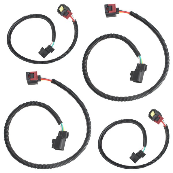 4PCS Oxygen O2 Sensor Extension Harness Compatible with Dodge Charger