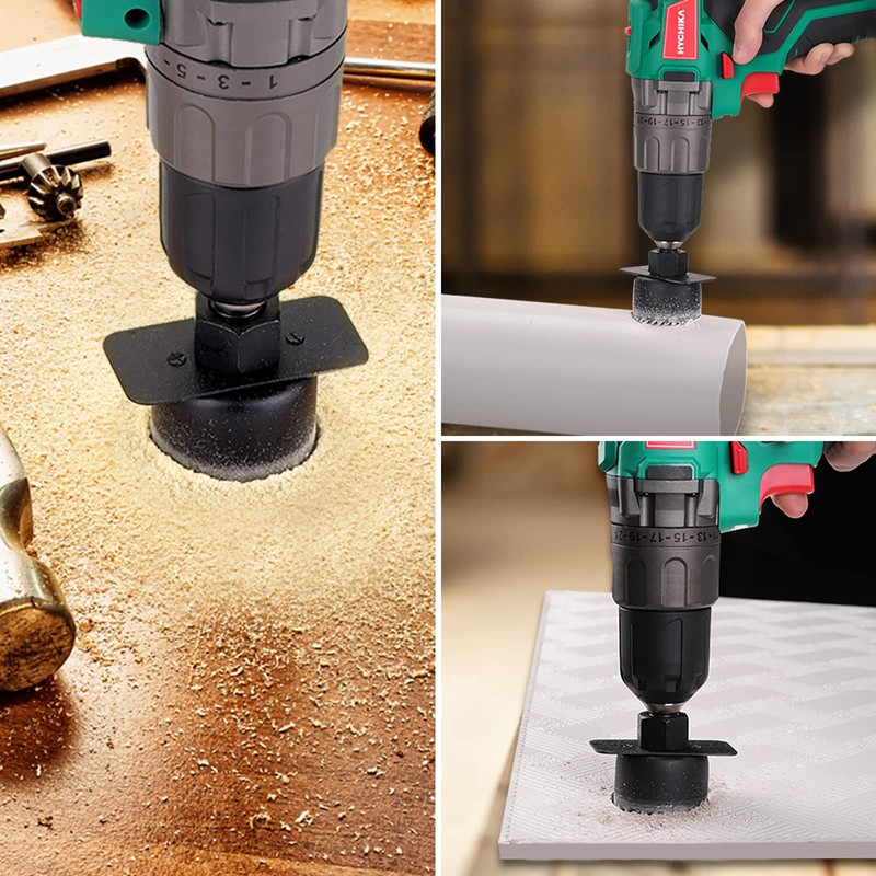 Hole Saw Set HYCHIKA 19 Pcs Hole Saw Kit with