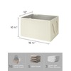 StorageWorks Storage Baskets for Shelves, Foldable Fabric Closet Storage Bins