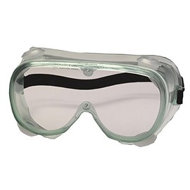 Face-Fit Cover Goggle Indirect Vent, Regular, Clear Chemical Resistant