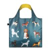 LOQI DO.WO Reusable Tote Bag, Woof Print, Multi, United States