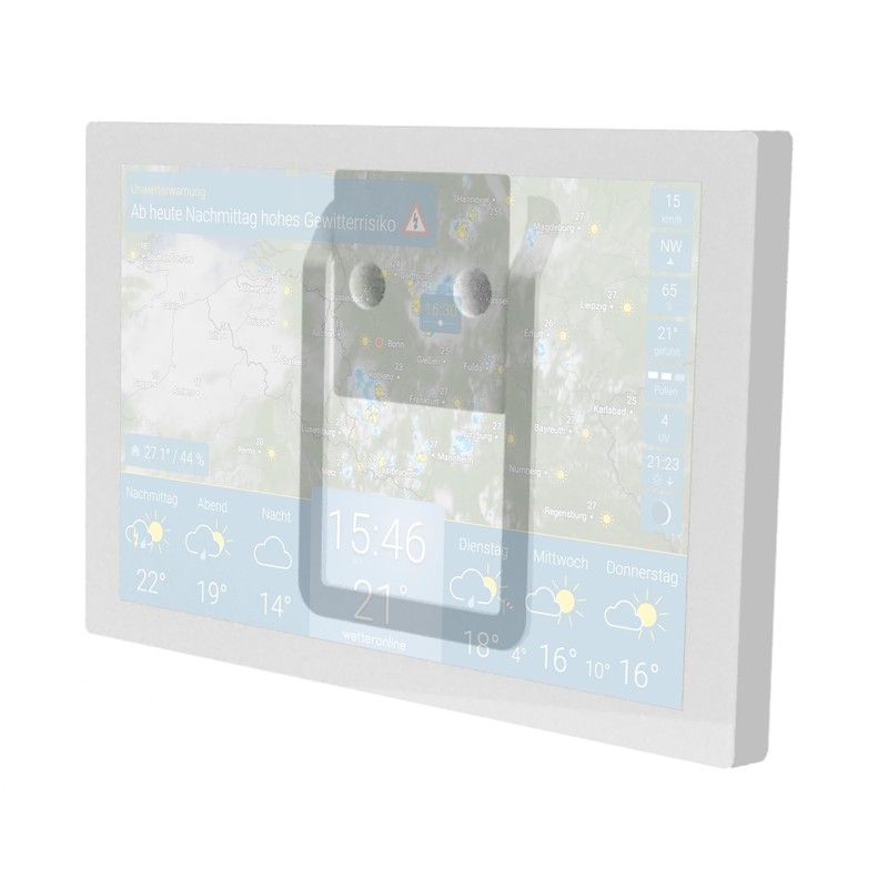 Wall Mount for WetterOnline Home (2nd Generation), Complete Wall Mounting