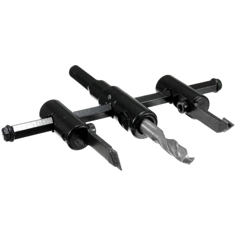 30-300mm Adjustable Circle Hole Cutter Hole Saw Drill Bit Round