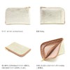 Agility affa Smart Wallet, L-shaped Zipper, Cowhide Leather, Smartphone Can