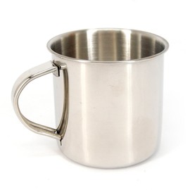 Mil-Tec Drinking Cup 14602000 Silver One Size