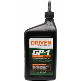 Driven Racing Oil GP-1 85W-140 Gear Oil | 6-Quart Kit | GL-5 Differential Fluid for Drag, Off-Road & Limited-Slip Differentials