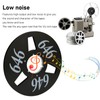 1/4 10in Take Up Reel 3 Holes Open Reel Aluminum
