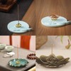 Ouliyoo Incense Stand, Brass Drum Sticker, Mini Incense Holder for