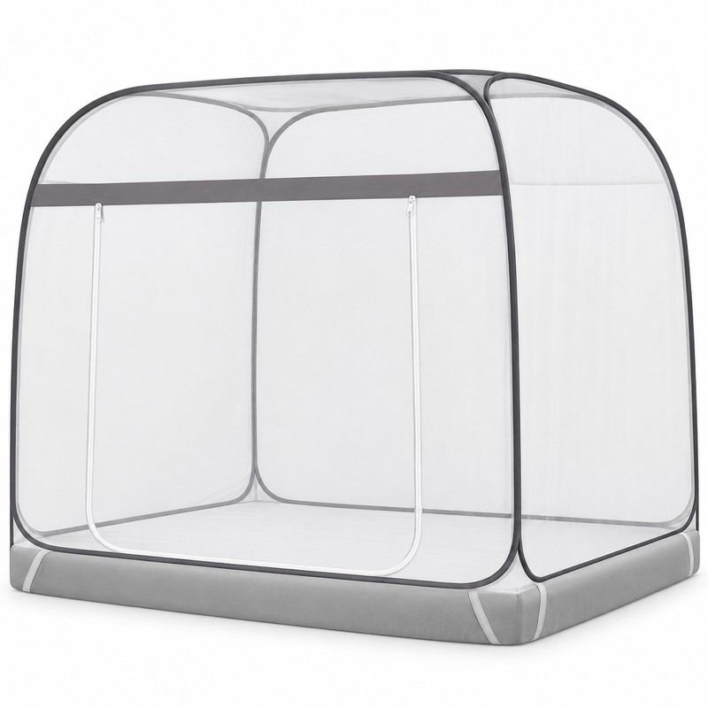 Portable Yurt Mosquito Net for Single or Double Bed –