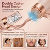 Facial Hair Remover for Women, Rechargeable Cordless Electric Trimmer with