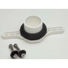 PROFLO PFPHUFK 2" PVC Horizontal Hub Urinal Flange Kit -