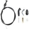 Carburetor Choke Cable & Valve Plunger Kit Replacement for Honda Foreman Rubicon 500 TRX 500 Cable Length 1.27m