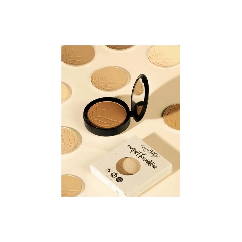 Base Compacta Orgánica Vegana Nickel Tested Purobio Polvo