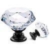 Ravinte Pack of 10 Crystal Drawer Knobs and Handles, Clear