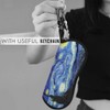 IBILIU Eyeglasses Case Starry Night Blue Ultra Light Neoprene Sunglasses