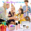 Funsland Karaoke Machine 2 Microphones Kids - Mini Portable Bluetooth