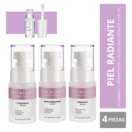 Rutina Piel Radiante Yiyi Beauty | 3 Pack Sérum + Lip Oil