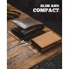 DUGRAFT Slim Card Holder for Men with Aluminum POP UP