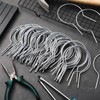 Otoolling 150 Pack, 3" (2 7/8" Od) Twist Fence Ties