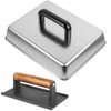 14 Inch Rectangular Melting Dome & Grill Press Kit for